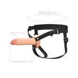 Pipedream - Fantasy X-tensions Elite - 7’’ Silicone Hollow Strap-on - Dual Density - Light - New Products – Latest Sex Toys & Adult