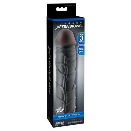 Pipedream - Fantasy X-tensions - Mega 3’’ Extension - Black - Save 5% - Sale United Kingdom Stoke-on-trent