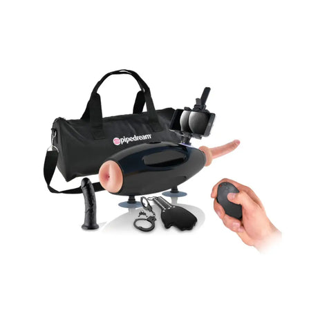 Pipedream - Fetish Fantasy Extreme - International Sex Machine - Black/light - Vibrator United Kingdom Stoke-on-trent
