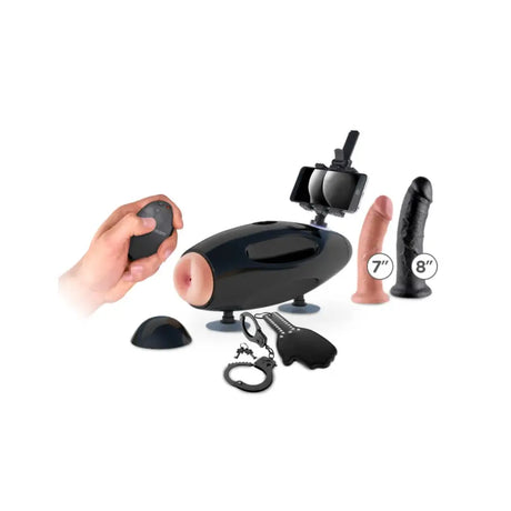 Pipedream - Fetish Fantasy Extreme - International Sex Machine - Black/light - Vibrator United Kingdom Stoke-on-trent