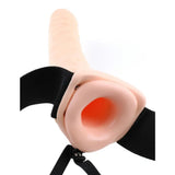 Pipedream - Fetish Fantasy Series - 8’’ Hollow Strap-on - Light/black - Save 5% - Sale United Kingdom Stoke-on-trent