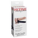 Pipedream - Fetish Fantasy Series - Double Trouble - Black - Save 20% - Dildos United Kingdom Stoke-on-trent