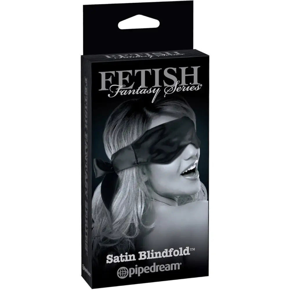 Pipedream - Fetish Fantasy Series Limited Edition - Satin Blindfold - Black - Save 10% - Sale United Kingdom Stoke-on-trent