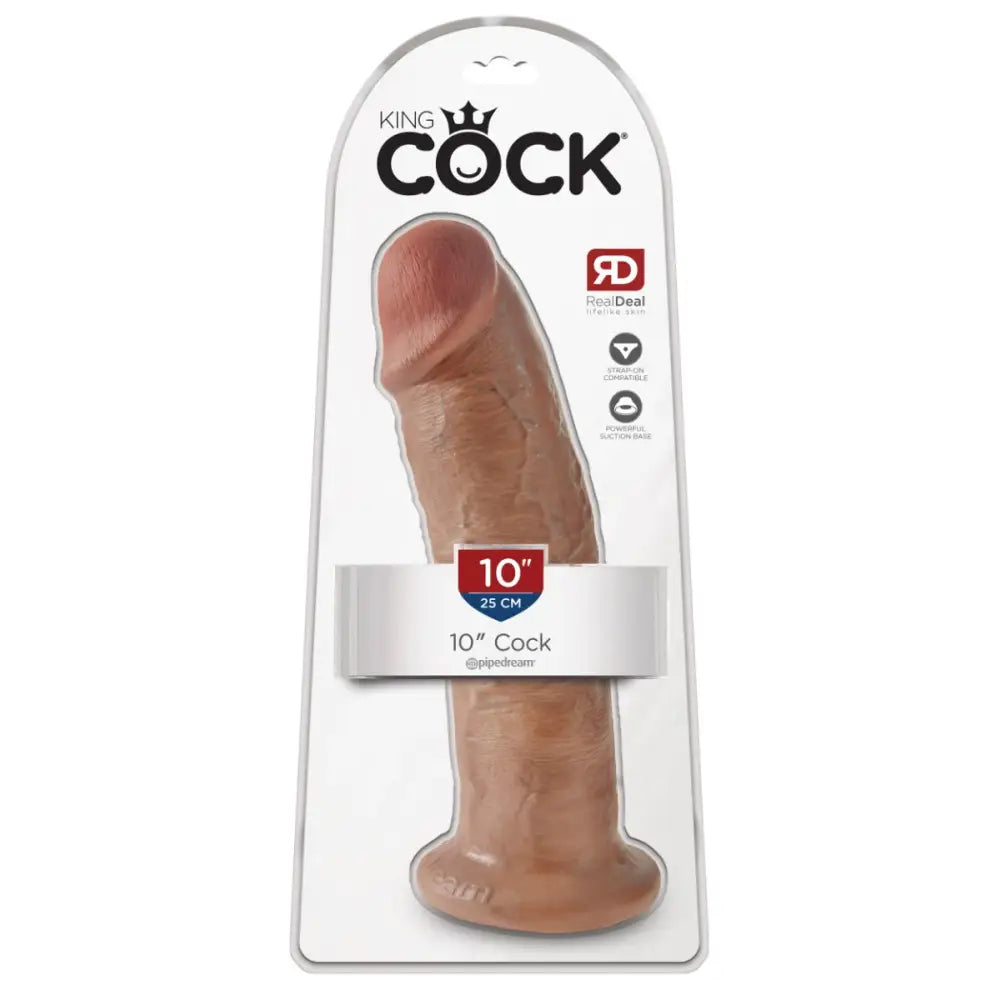 Pipedream - King Cock - 10’’ - Tan - Save 5% - Dildos United Kingdom Stoke-on-trent
