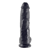 Pipedream - King Cock - 10’’ with Balls - Black - Save 10% - Big Dildos United Kingdom Stoke-on-trent