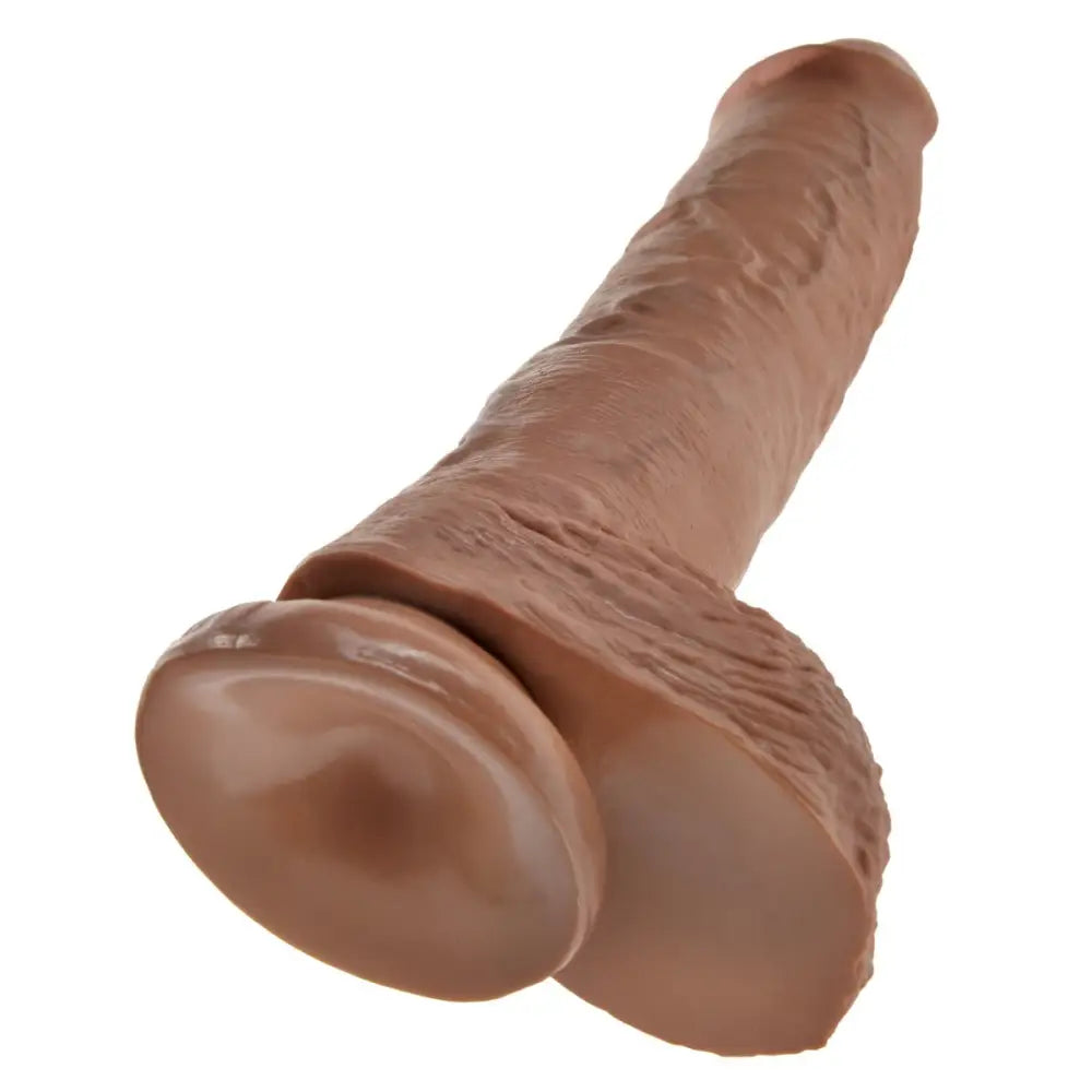 Pipedream - King Cock - 10’’ with Balls - Tan - Save 10% - Big Dildos United Kingdom Stoke-on-trent