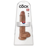 Pipedream - King Cock - 10’’ with Balls - Tan - Save 10% - Big Dildos United Kingdom Stoke-on-trent