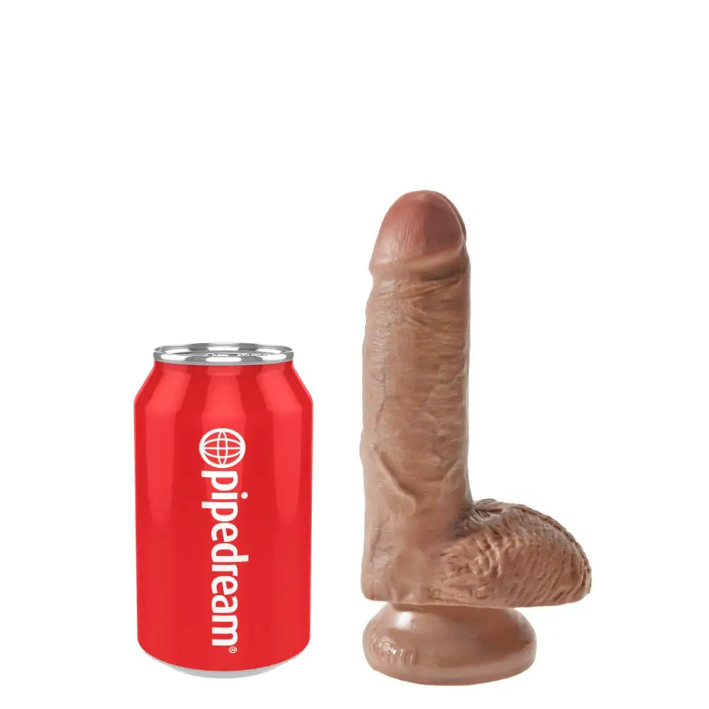 Pipedream - King Cock - 7’’ with Balls - Tan - Save 15% - Dildos United Kingdom Stoke-on-trent