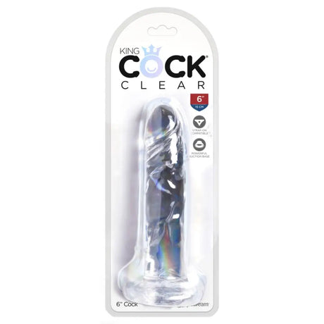 Pipedream - King Cock Clear - 6’’ - Save 15% - Dildos United Kingdom Stoke-on-trent