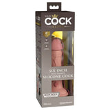 Pipedream - King Cock Elite - 6’’ Dual Density Silicone - Light - Save 5% - Dildos United Kingdom Stoke-on-trent
