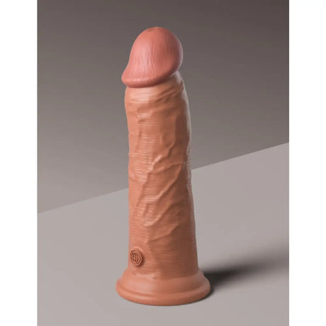 Pipedream - King Cock Elite - 8’’ Dual Density Vibrating Silicone - Tan - New Products – Latest Sex Toys & Adult Arrivals United Kingdom