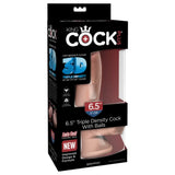 Pipedream - King Cock Plus - 6.5’’ Triple Density with Balls - Light - Save 10% - Dildos United Kingdom Stoke-on-trent