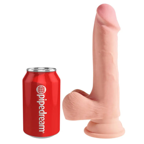 Pipedream - King Cock Plus - 7.5’’ Triple Density with Balls - Light - Save 10% - Dildos United Kingdom Stoke-on-trent