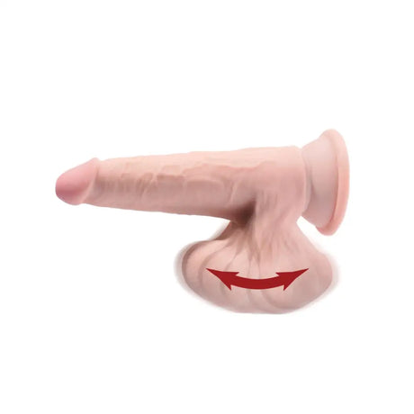 Pipedream - King Cock Plus - 7’’ Triple Density with Swinging Balls - Light - Save 10% - Dildos United Kingdom Stoke-on-trent
