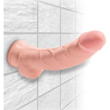 Pipedream - King Cock Plus - 8’’ Triple Density Fat with Balls - Light - Save 10% - Dildos United Kingdom Stoke-on-trent