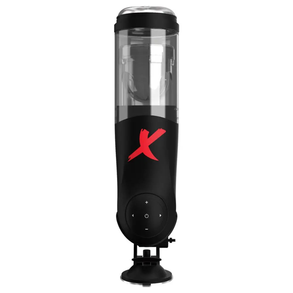 Pipedream - Pdx Elite - Deluxe Mega-bator - Clear/black - Save 5% - Sale United Kingdom Stoke-on-trent