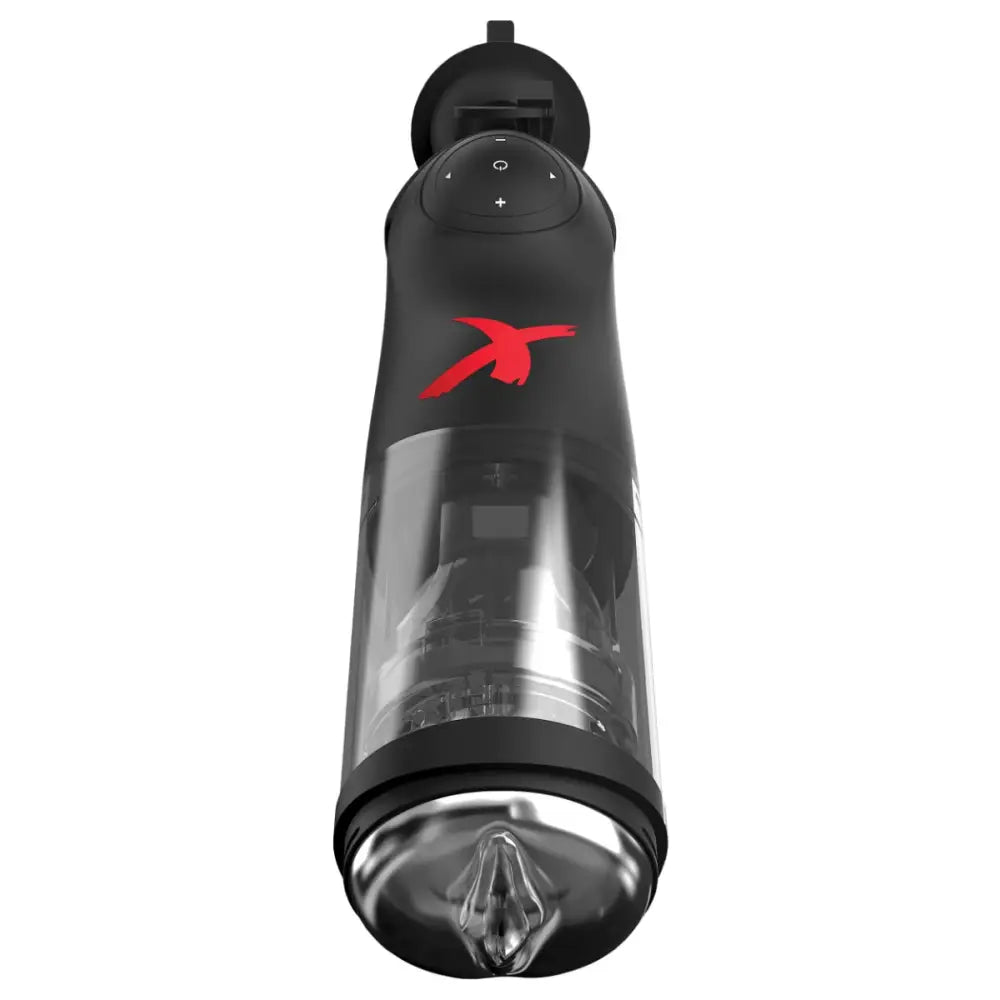 Pipedream - Pdx Elite - Deluxe Mega-bator - Clear/black - Save 5% - Sale United Kingdom Stoke-on-trent