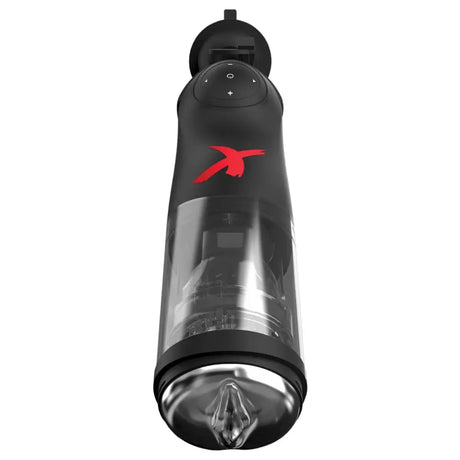 Pipedream - Pdx Elite - Deluxe Mega-bator - Clear/black - Save 5% - Sale United Kingdom Stoke-on-trent