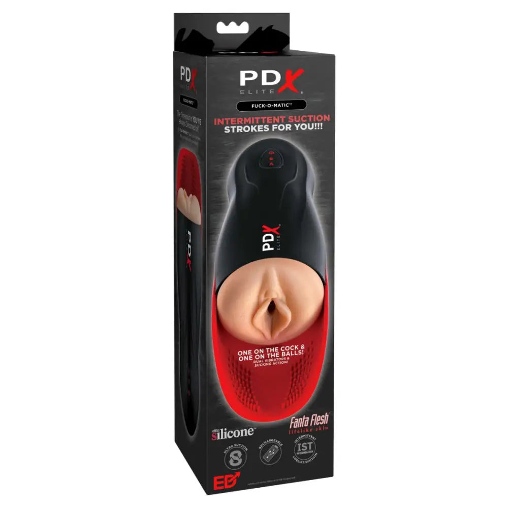 Pipedream - Pdx Elite - Fuck-o-matic - Black/ Red - Save 5% - Sale United Kingdom Stoke-on-trent