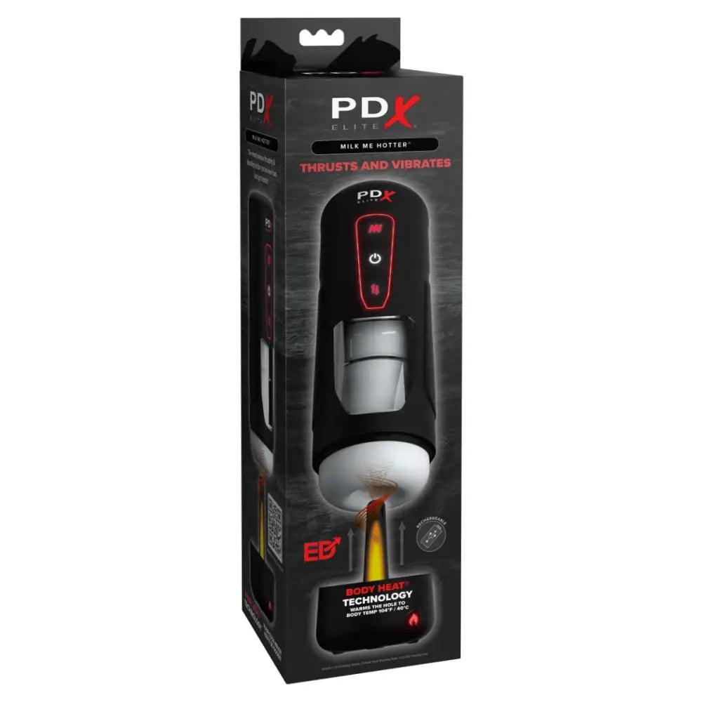 Pipedream - Pdx Elite - Milk me Hotter - Black - Save 5% - Sale United Kingdom Stoke-on-trent