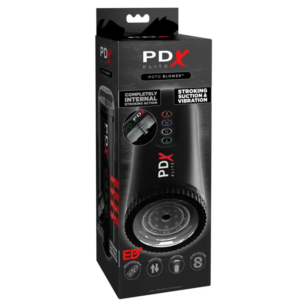 Pipedream - Pdx Elite - Moto Blower - Black - Save 5% - Sale United Kingdom Stoke-on-trent
