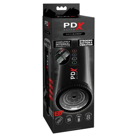 Pipedream - Pdx Elite - Moto Blower - Black - Save 5% - Sale United Kingdom Stoke-on-trent