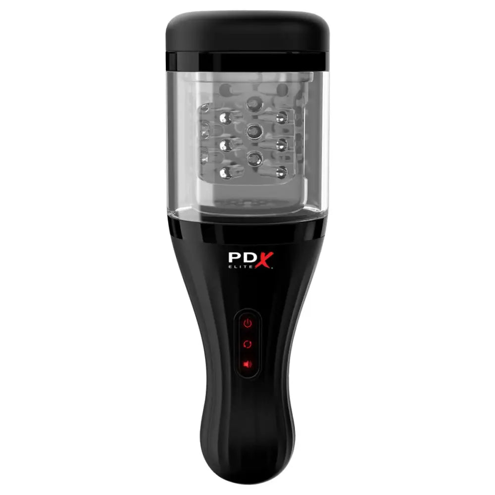 Pipedream - Pdx Elite - Talk Dirty Rotobator - Clear/black - New Products – Latest Sex Toys & Adult Arrivals United Kingdom Stoke-on-trent
