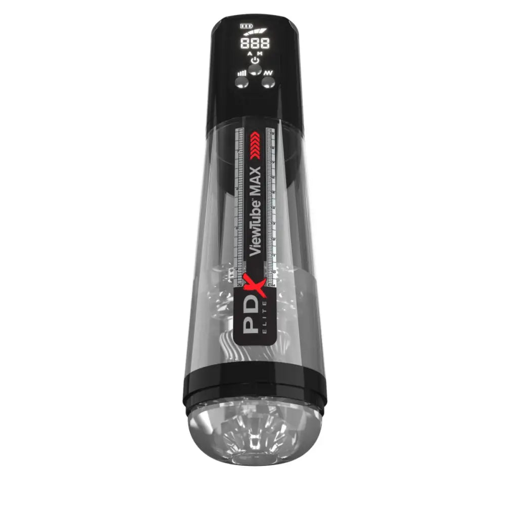 Pipedream - Pdx Elite - Viewtube Max View - Black - Save 10% - Sale United Kingdom Stoke-on-trent