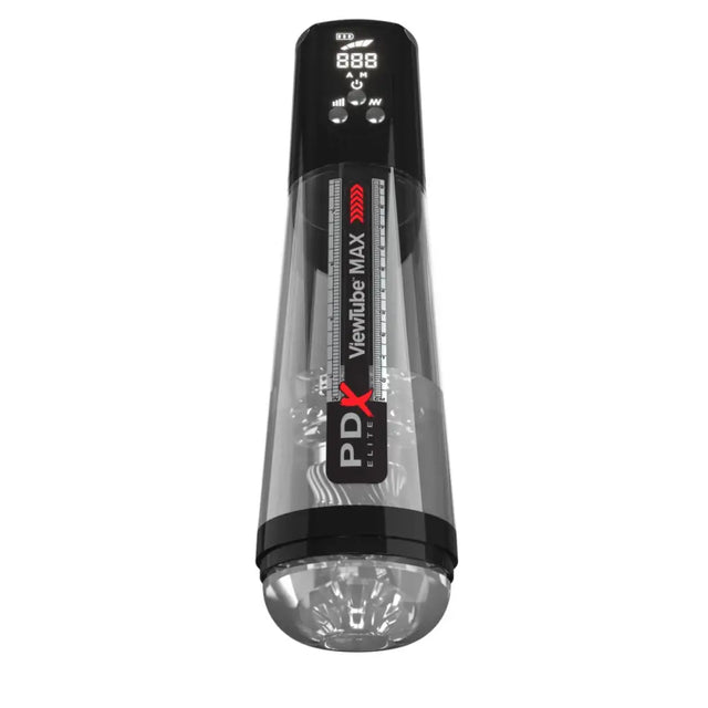 Pipedream - Pdx Elite - Viewtube Max View - Black - Save 10% - Sale United Kingdom Stoke-on-trent
