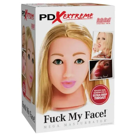 Pipedream - Pdx Extreme - Fuck my Face Mega Masturbator - Blonde - Light - Save 5% - Sale United Kingdom Stoke-on-trent