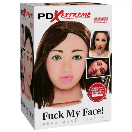 Pipedream - Pdx Extreme - Fuck my Face Mega Masturbator - Brunette - Light - Save 5% - Sale United Kingdom Stoke-on-trent