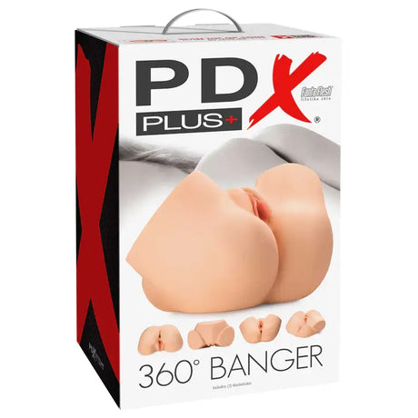 Pipedream - Pdx Plus - 360° Banger - Light - Save 10% - Sale United Kingdom Stoke-on-trent