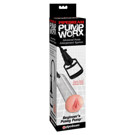 Pipedream - Pump Worx - Beginner’s Pussy - Clear/light/black - Save 10% - Sale United Kingdom Stoke-on-trent