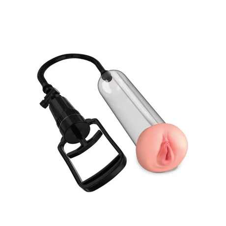 Pipedream - Pump Worx - Beginner’s Pussy - Clear/light/black - Save 10% - Sale United Kingdom Stoke-on-trent