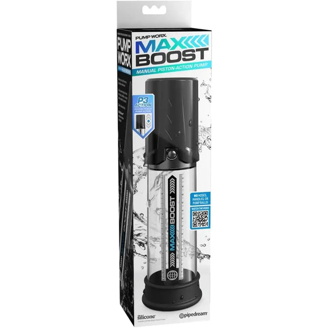 Pipedream - Pump Worx - Max Boost - Black - Save 5% - Sale United Kingdom Stoke-on-trent