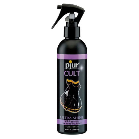Pjur Cult Ultra Shine Spray for Rubber and Latex Transparent 250ml - Shiner - Save 25% - Sale United Kingdom Stoke-on-trent