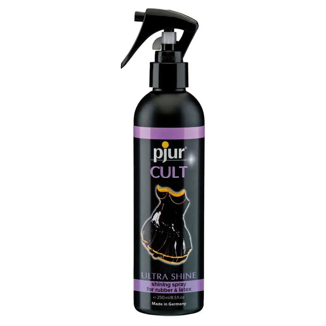 Pjur Cult Ultra Shine Spray for Rubber and Latex Transparent 250ml - Shiner - Save 25% - Sale United Kingdom Stoke-on-trent