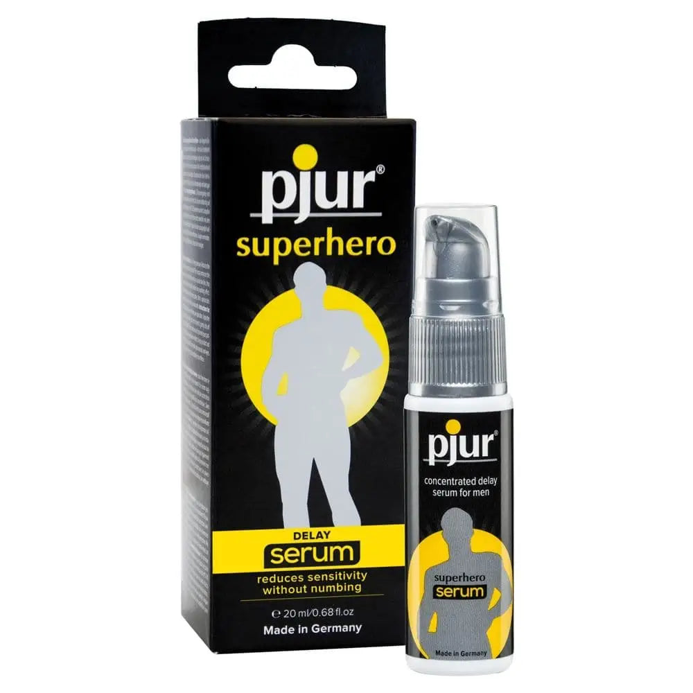 Pjur Superhero Serum Transparent 20ml - Sex Toys - Save 25% - Fast Shipping - Sale United Kingdom Stoke-on-trent