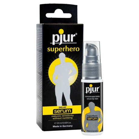 Pjur Superhero Serum Transparent 20ml - Sex Toys - Save 25% - Fast Shipping - Sale United Kingdom Stoke-on-trent