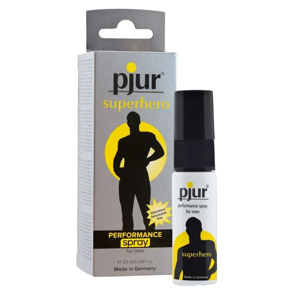 Pjur Superhero Spray Transparent 20ml - Sex Toys - Save 25% - Fast Shipping - Sale United Kingdom Stoke-on-trent