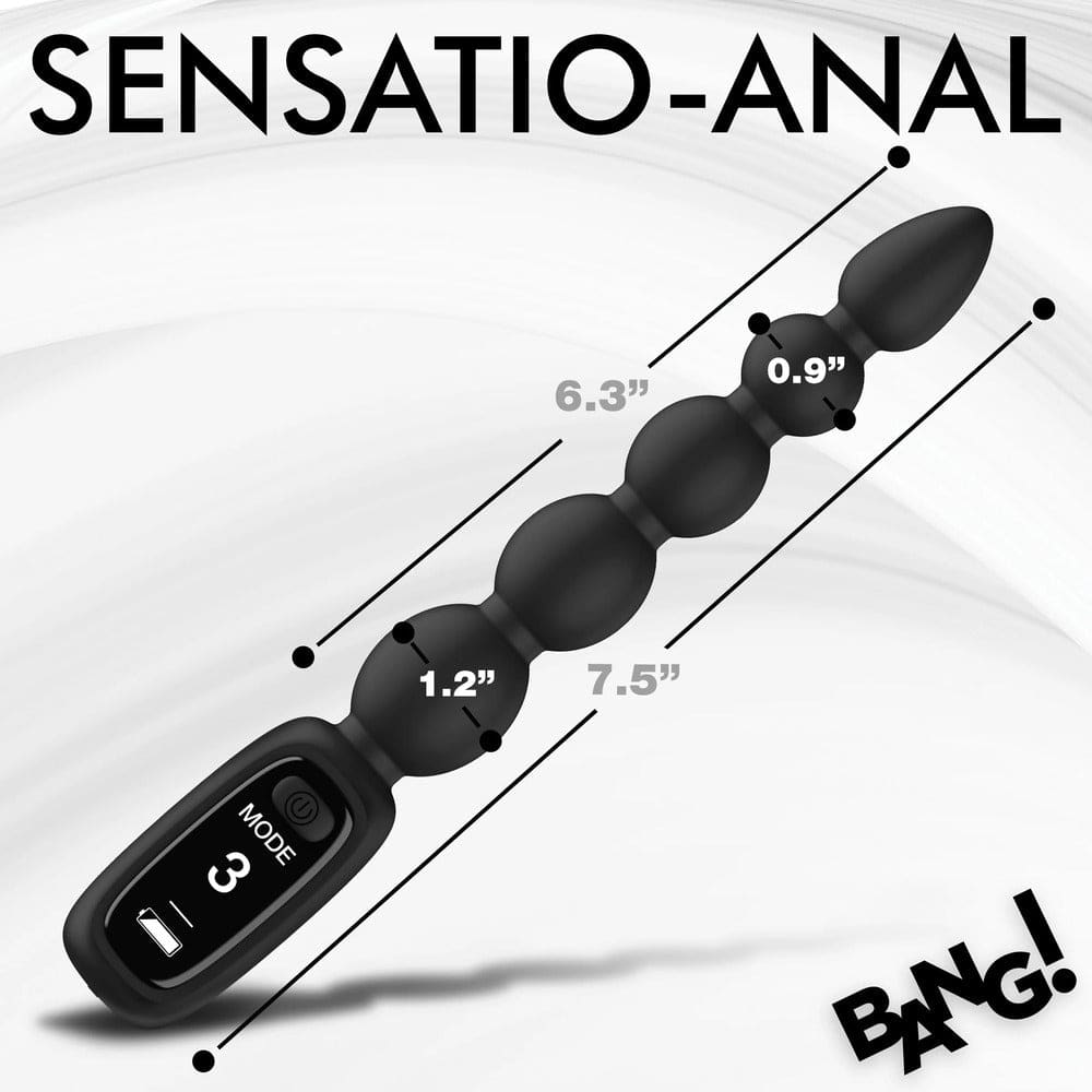 Play Hard Digital Silicone Anal Beads - Save 20% - Dildos