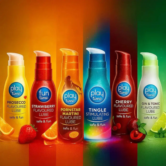 Play Time 75ml Flavoured Lube Lubricant Water Based Gel Edible Sex Aid Bottle Uk - New Products – Latest Toys & Adult Arrivals United