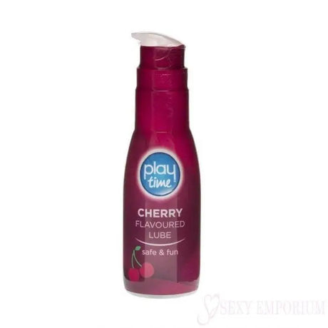 Playtime Cherry Lubricant 75ml - Save 30% - Playtime - Fast Shipping - Sale United Kingdom Stoke-on-trent