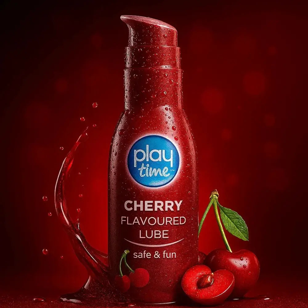 Playtime Cherry Lubricant 75ml - Save 50% - Playtime - Fast Shipping - Sale United Kingdom Stoke-on-trent