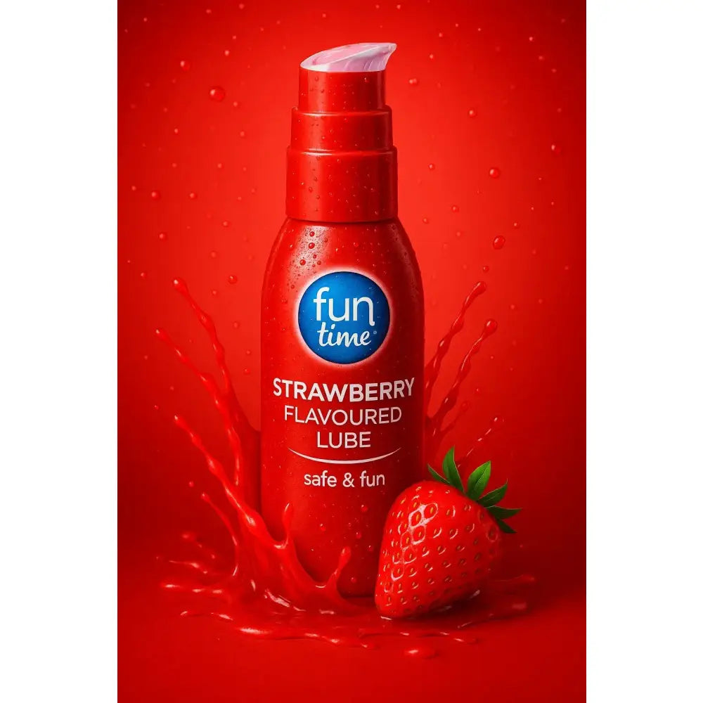 Playtime Strawberry Lubricant 75ml - Save 50% - Playtime - Fast Shipping - Sale United Kingdom Stoke-on-trent