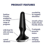 Plug-ilicious 2 Black - Sex Toys - Save 25% - Fast Shipping - Anal Dildos United Kingdom Stoke-on-trent