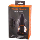 Power Beads Anal Play Rimming and Vibrating Butt Plug - Save 30% - and - Fast Shipping - Dildos United Kingdom Stoke-on-trent