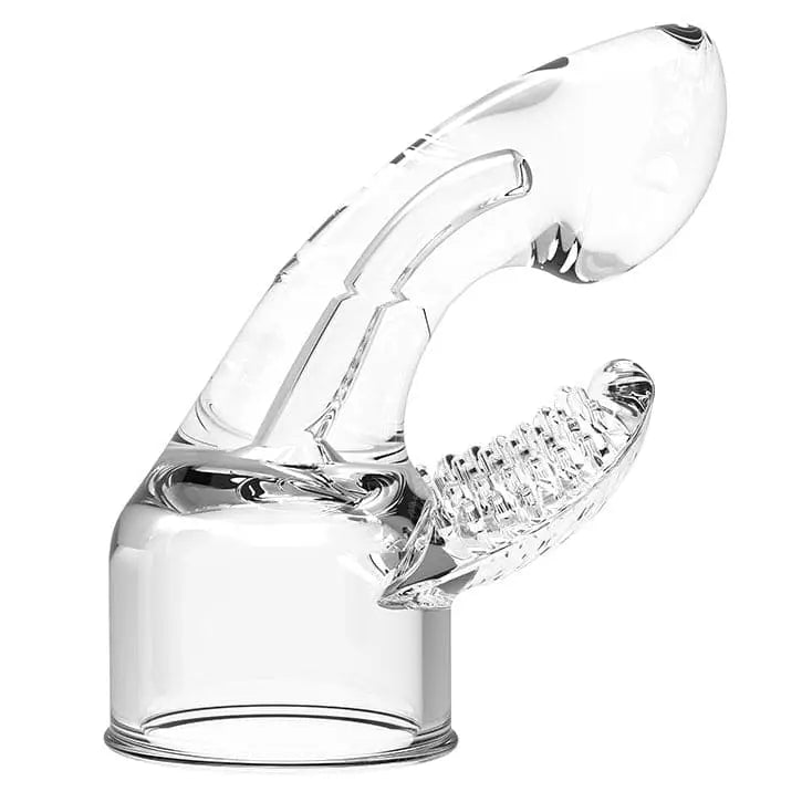 Power Head Dual Stimultion Wand Attachment - Save 25% - Fast Shipping - Vibrator United Kingdom Stoke-on-trent