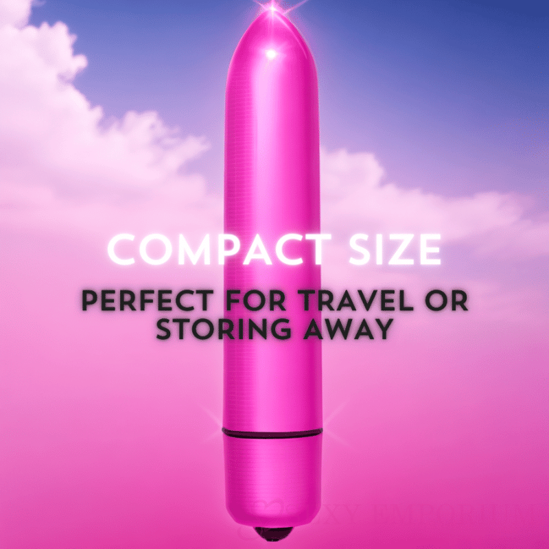 Powerful 10 Speed Bullet Vibrator Hot Pink - Save 30% - Fast Shipping | Sexy Emporium