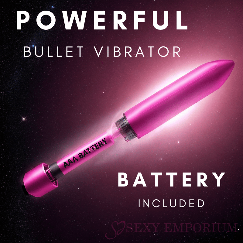 Powerful 10 Speed Bullet Vibrator Hot Pink - Save 30% - Fast Shipping | Sexy Emporium